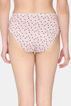 Rosaline Fleur Burst Medium Rise Full Coverage Hipster Panty (Pack of 5) - Multicolor — thumbnail 3